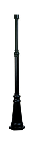 Light  Black Outdoor Post by Artcraft