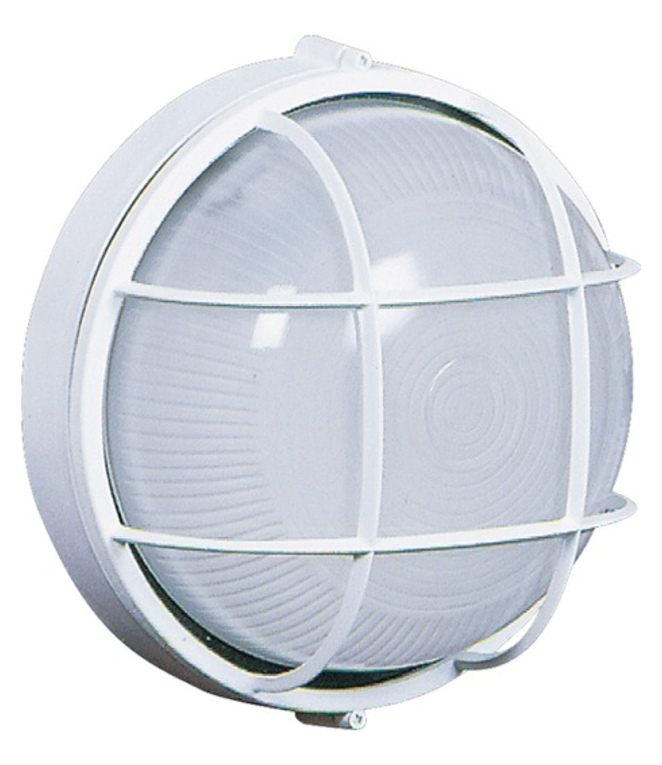 Roound 1 Light Black Outdoor Light by Artcraft
