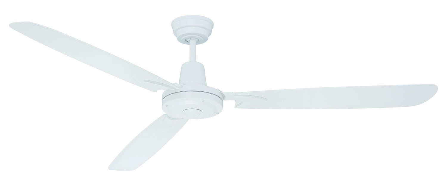 58in  in White w/ White Blades by Craftmade