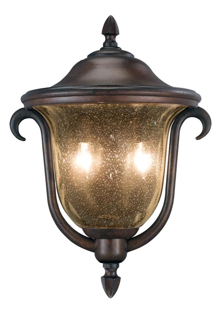 Burnished Bronze  2 Light Wall Sconce by Kalco