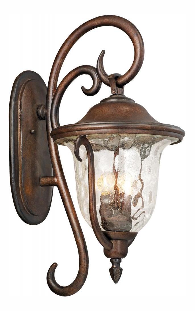 Burnished Bronze  3 Light Wall Sconce by Kalco