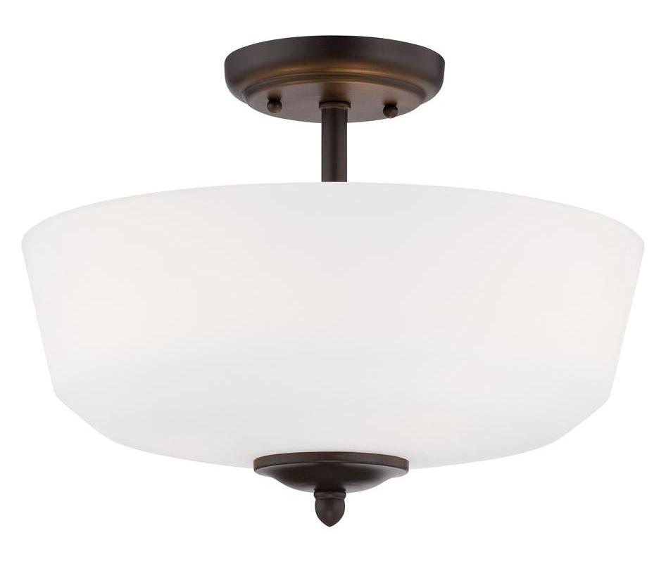 Semi-Flush With Oil Rubbed Bronze Finish by Designers Fountain