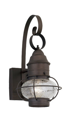 Rustique 1 Light Outdoor 7in. Onion Wall Lantern by Designers Fountain