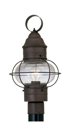 Rustique 1 Light 10in. Onion Post Lantern by Designers Fountain