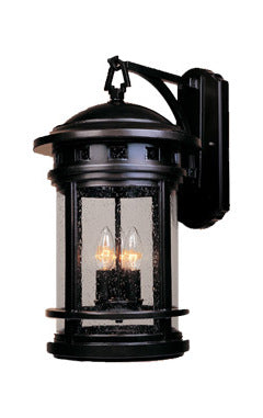 Oil Rubbed Bronze  3 Light 11in Cast Aluminum Wall Lantern by Designers Fountain