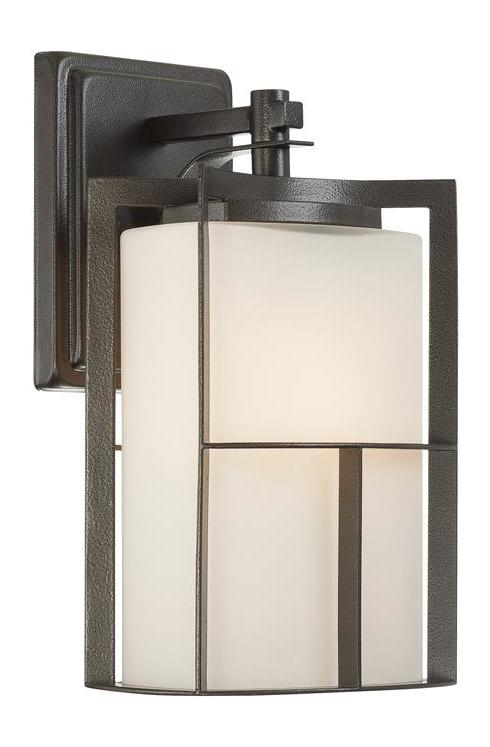 Charcoal 1 Light 13in. Outdoor Wall Lantern by Designers Fountain