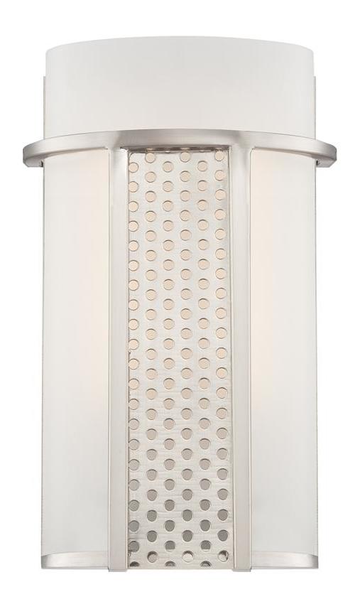 Satin Platinum  1 Light ADA Compliant LED Wall Sconce by Designers Fountain
