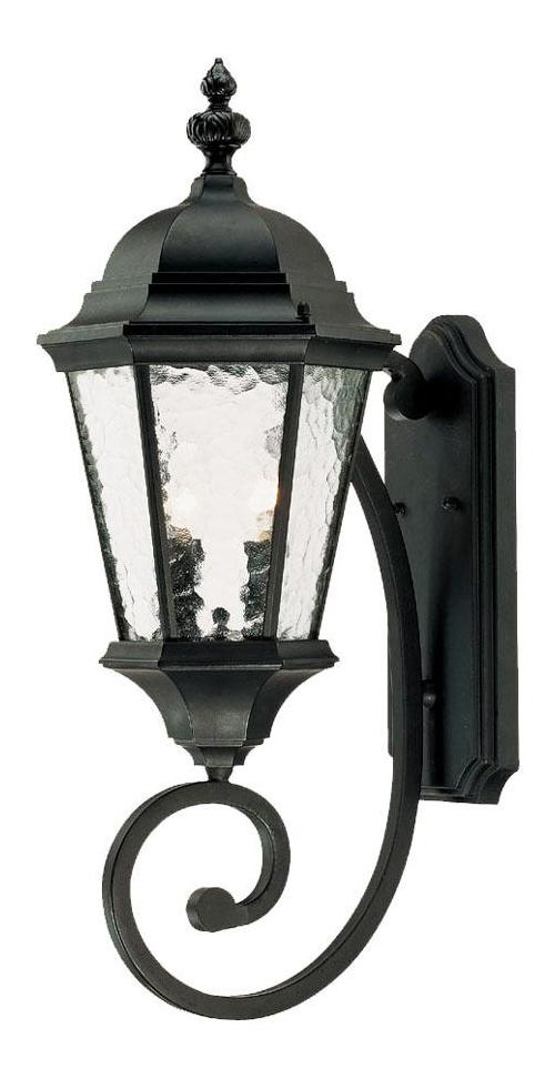 Two Light Matte Black Wall Lantern by Acclaim Lighting