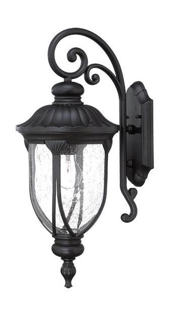 Collection Wall-Mount 1-Light Outdoor Matte Black Light Fixture by Acclaim Lighting