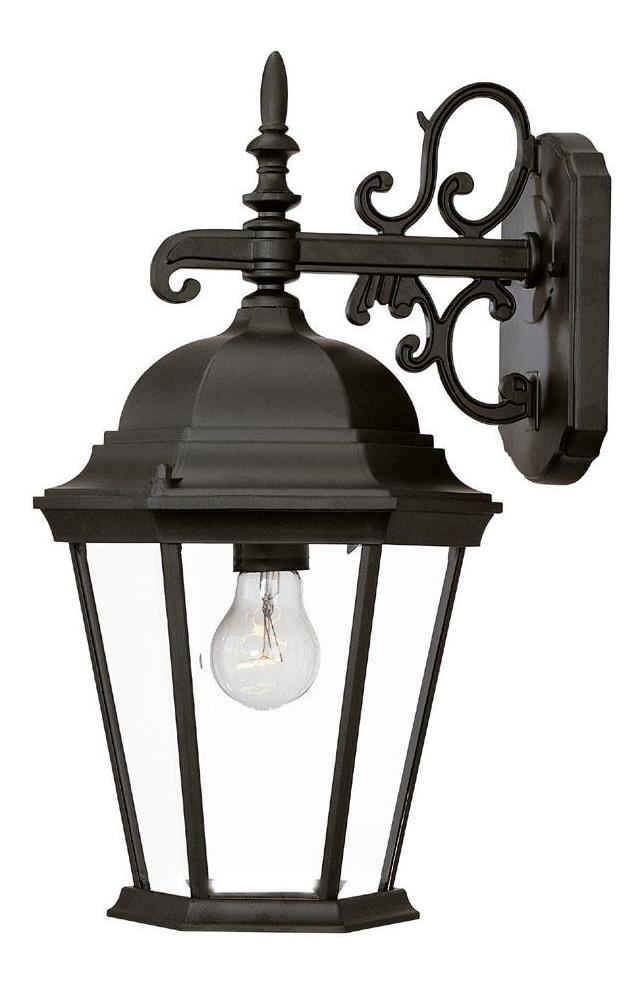 Collection Wall-Mount 1-Light Outdoor Matte Black Light Fixture by Acclaim Lighting