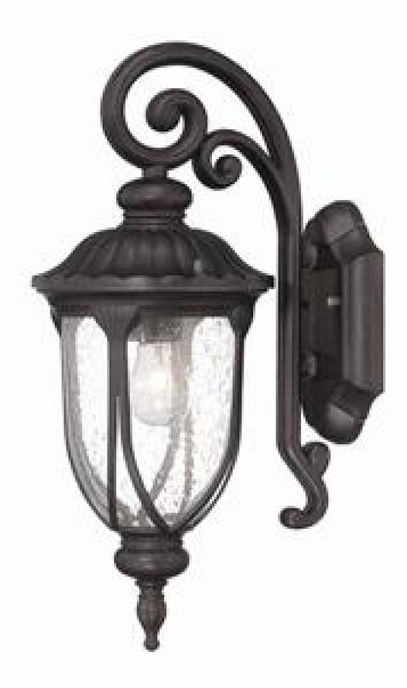 1 Light Wall Lantern In Black Coral Finish by Acclaim Lighting