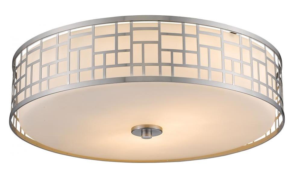 3 Light Flush Mount by Z-Lite