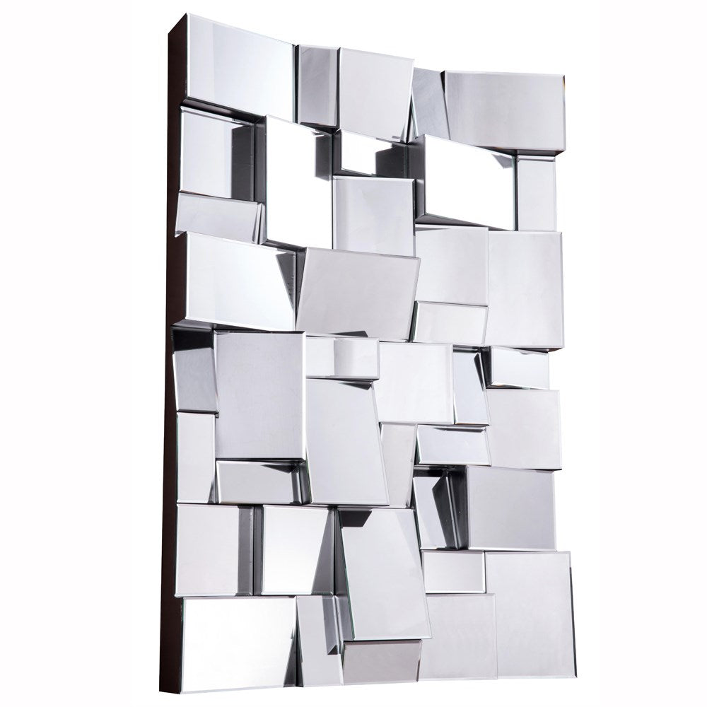 47 in. Contemporary Mirror in Clear by Elegant Decor