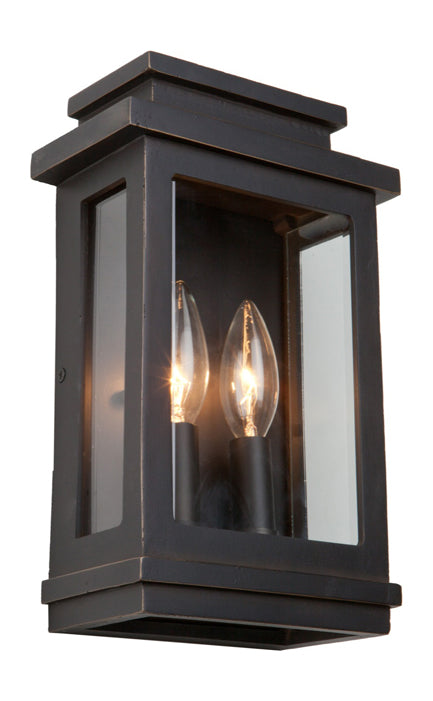 Fremont 2 Light  Oil Rubbed Bronze Outdoor Light by Artcraft