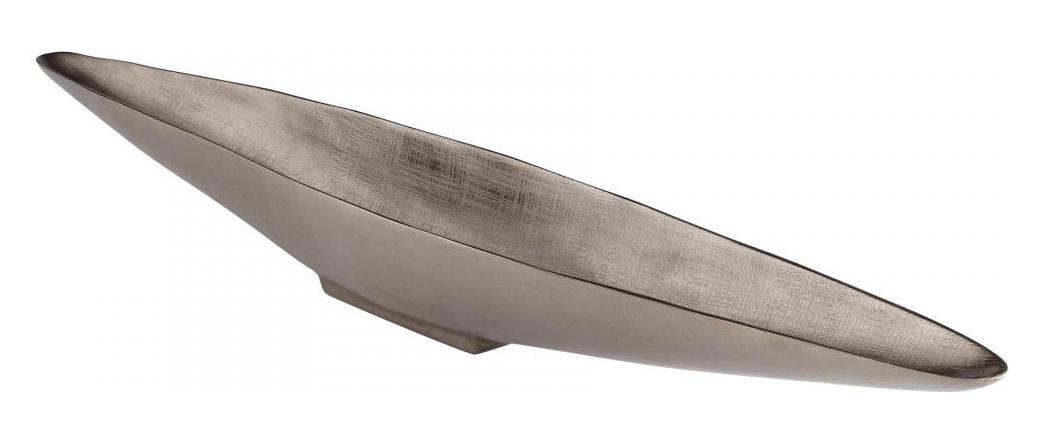 Textured Bronze  40 Inch Wide Aluminum Tray Made in India by Cyan Designs