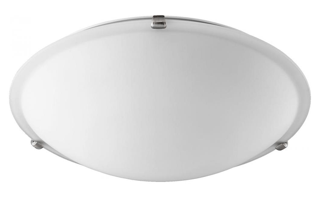 20In. Satin Opal Cmnt Satin Nickel by Quorum