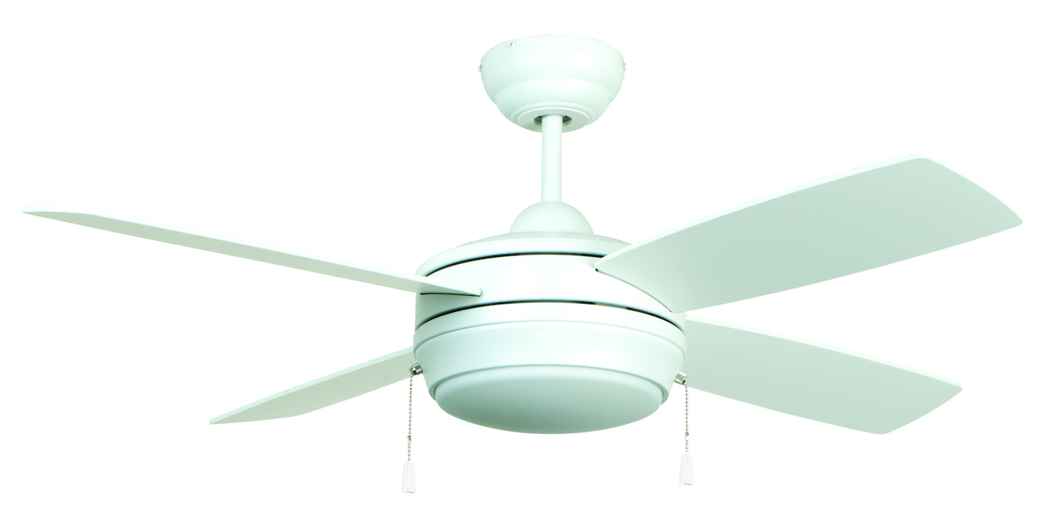 44in  in Matte White w/ Matte White Blades by Craftmade