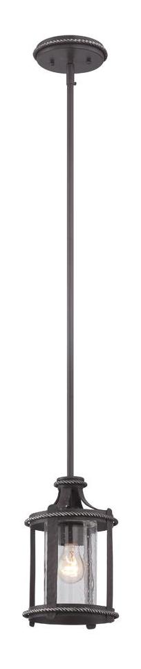 Artisan Pardo Wash  1 Light Mini Pendant by Designers Fountain