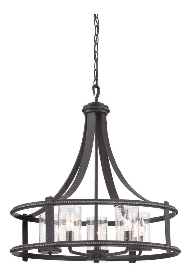 Artisan Pardo Wash  5 Light 1 Tier Chandelier by Designers Fountain