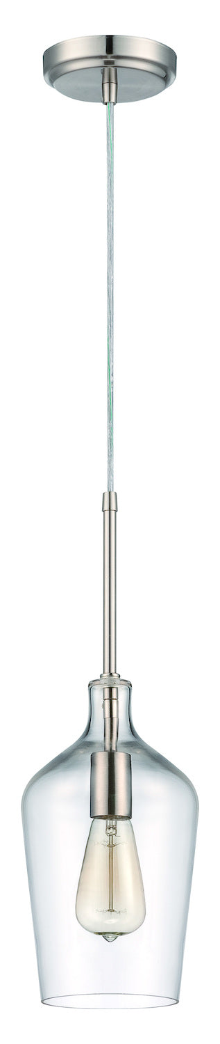 1 Light  in Brushed Polished Nickel by Craftmade