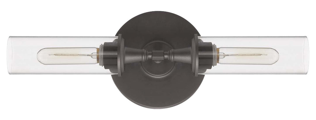 2 Light Linear Wall Sconce in Espresso by Craftmade