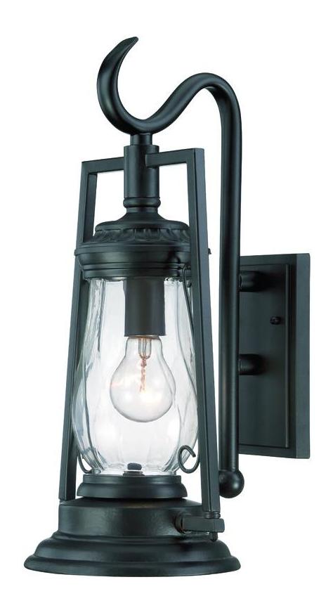 Collection Wall-Mount 1-Light Outdoor Matte Black Light Fixture by Acclaim Lighting