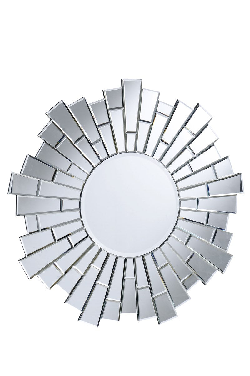 24 in. Contemporary Mirror in Clear by Elegant Decor