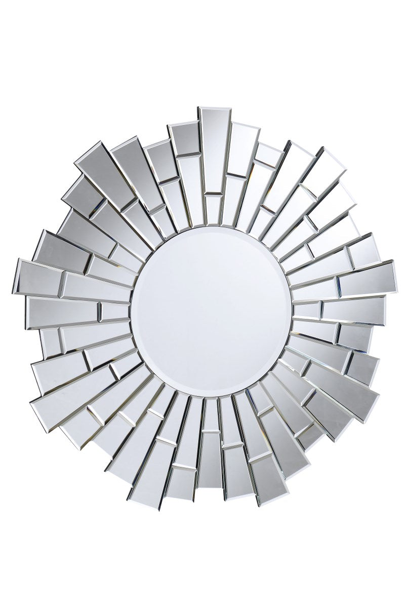 32 in. Contemporary Mirror in Clear by Elegant Decor