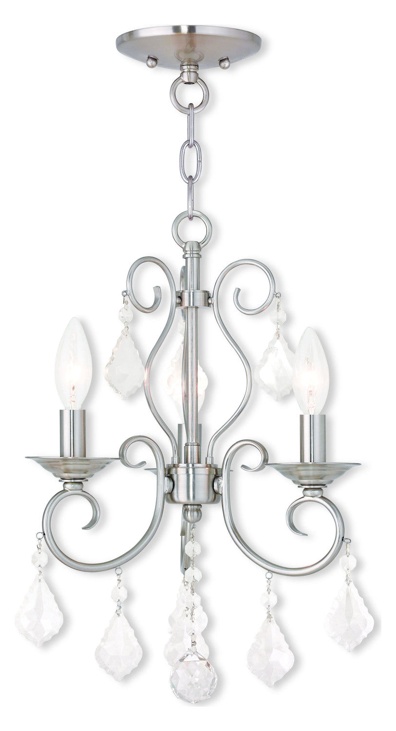 Convertible Mini Chandelier/Ceiling Mount by Livex Lighting