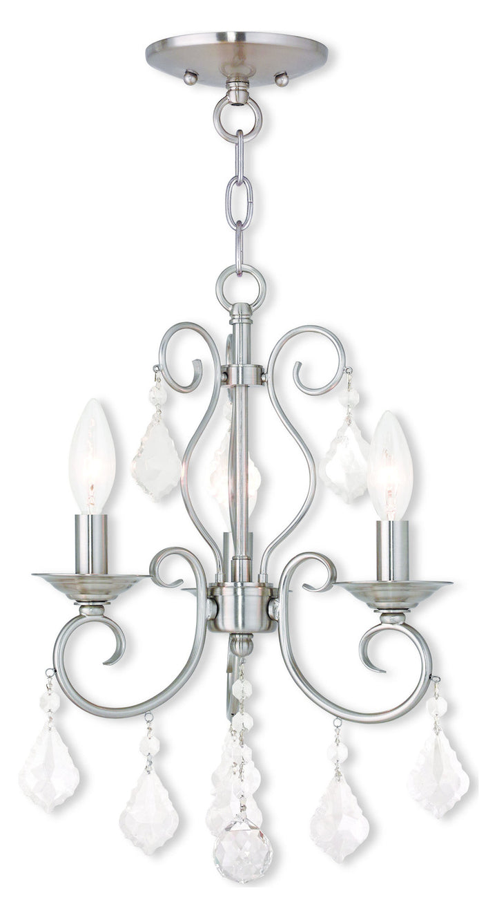 Convertible Mini Chandelier/Ceiling Mount by Livex Lighting