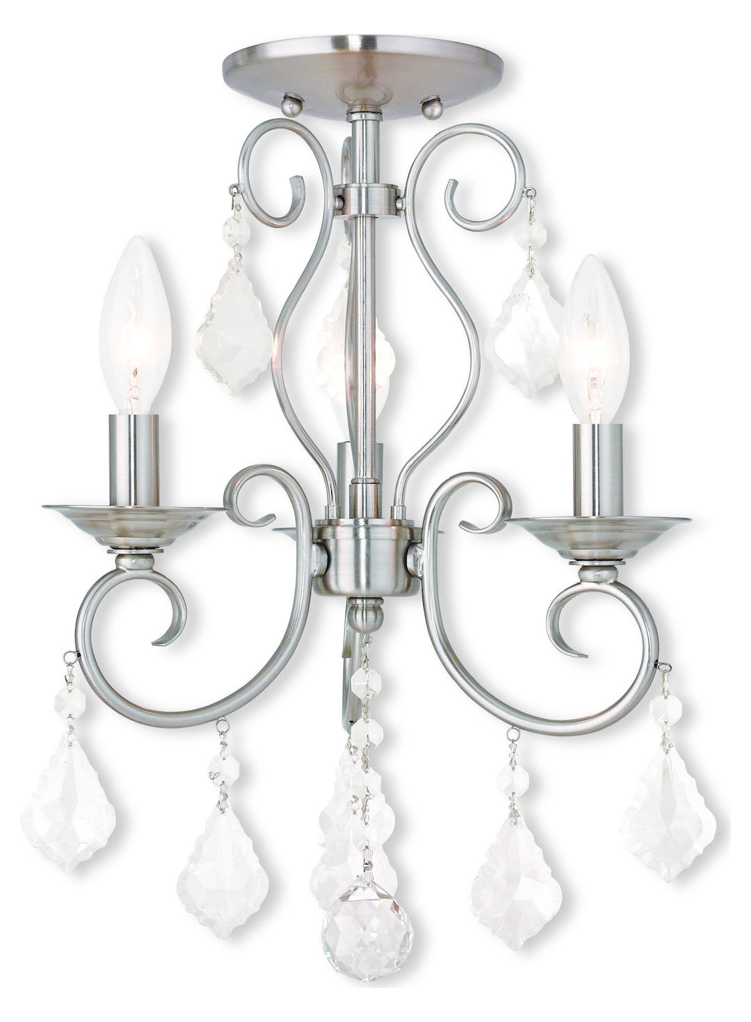 Convertible Mini Chandelier/Ceiling Mount