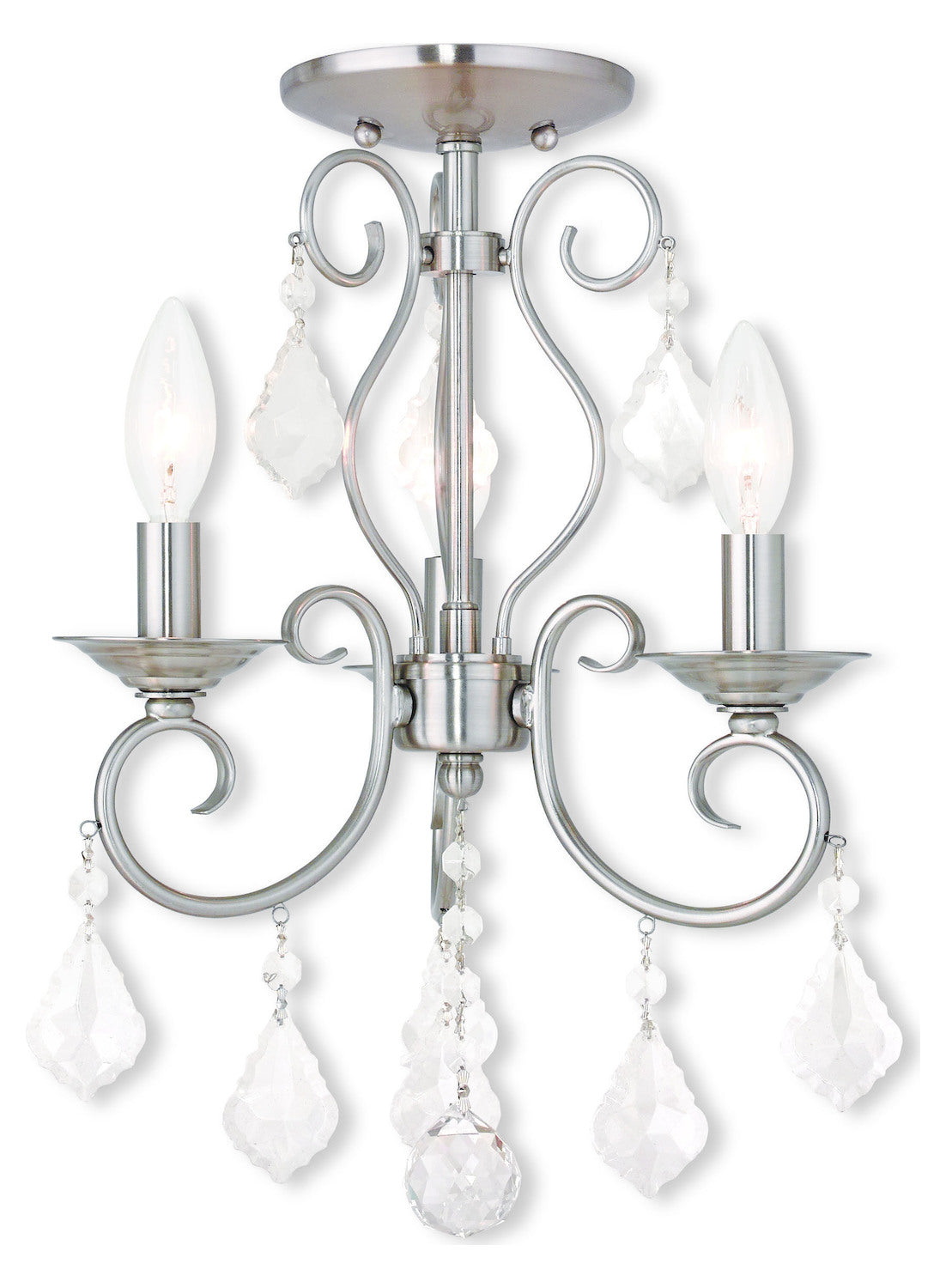 Convertible Mini Chandelier/Ceiling Mount