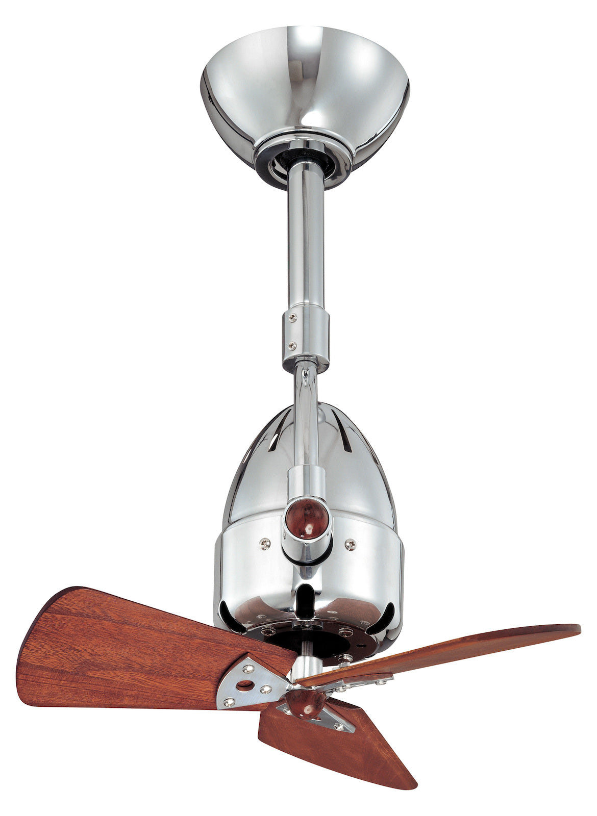 olished Chrome-Wood Blades by Matthews Fan Company