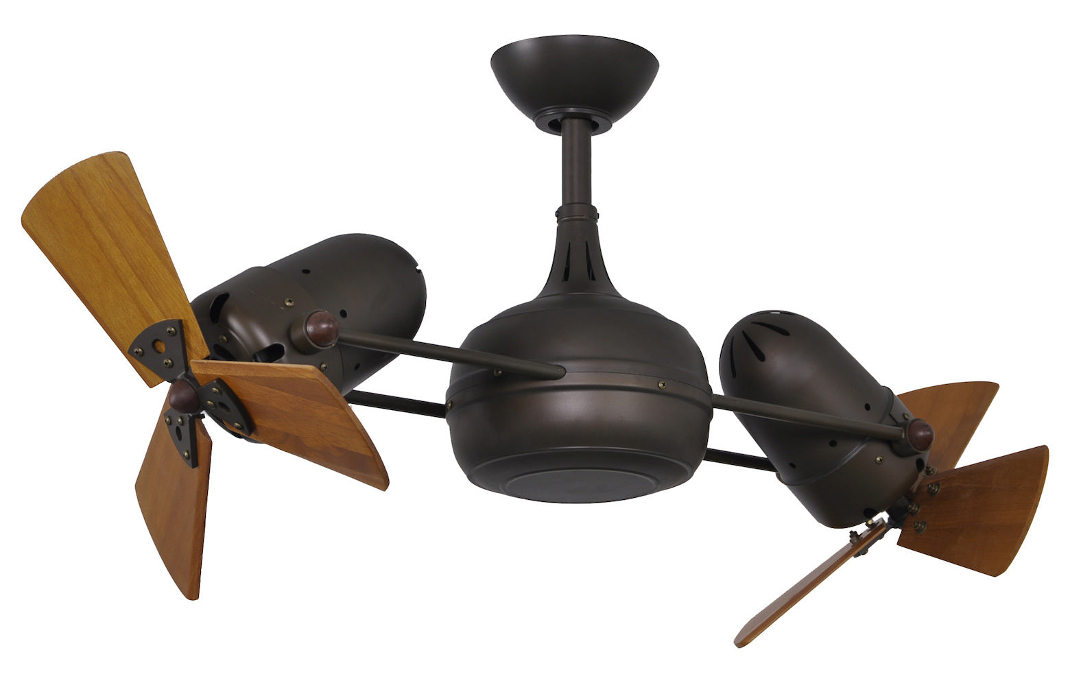 extured Bronze-Wood Blades by Matthews Fan Company