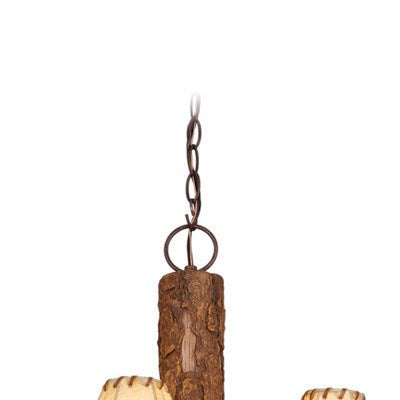 6L Antler Chandelier Noachian Stone