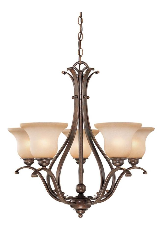 5L Chandelier Royal Bronze by Vaxcel International