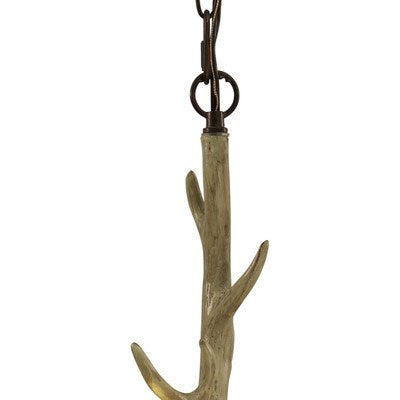 7-in Antler Mini Pendant Noachian Stone