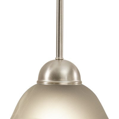9.75-in Mini Pendant Brushed Nickel