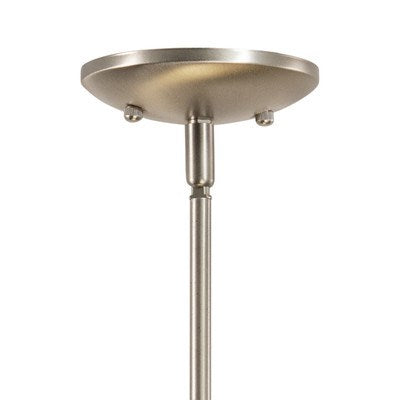 9.75-in Mini Pendant Brushed Nickel