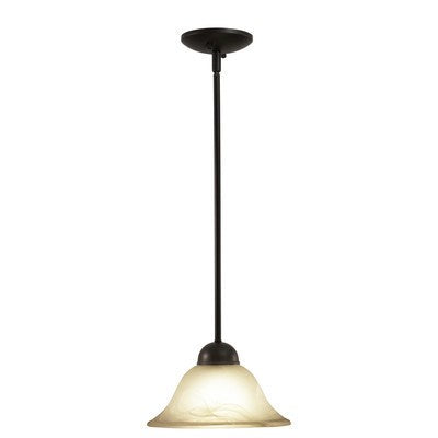 9.75-in Mini Pendant Oil Burnished Bronze by Vaxcel International