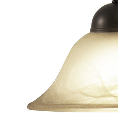 9.75-in Mini Pendant Oil Burnished Bronze