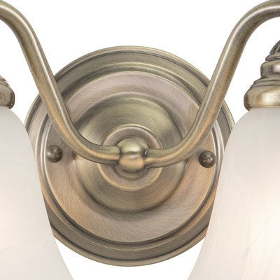 2L Vanity Antique Brass
