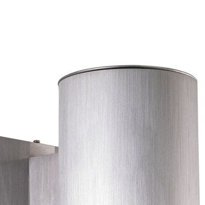 5-in. Outdoor Wall Light Satin Aluminum Satin Aluminum