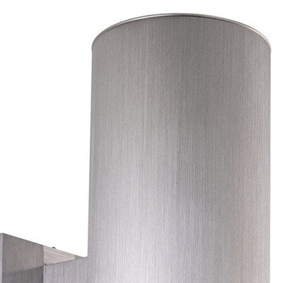 5-in Outdoor Wall Light Satin Aluminum