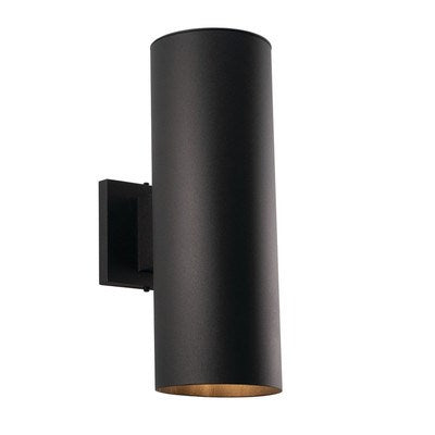 5-in Outdoor Wall Light Textured Black by Vaxcel International