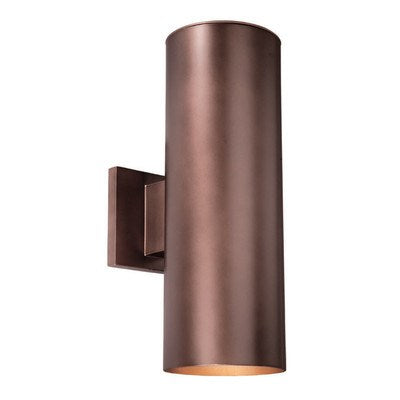 5-in Outdoor Wall Light Bronze by Vaxcel International