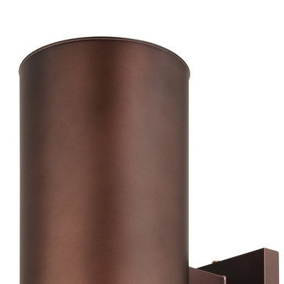 5-in Outdoor Wall Light Bronze