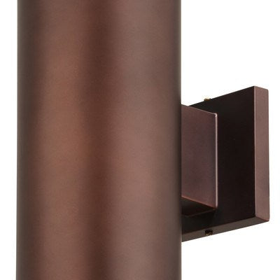 5-in Outdoor Wall Light Bronze