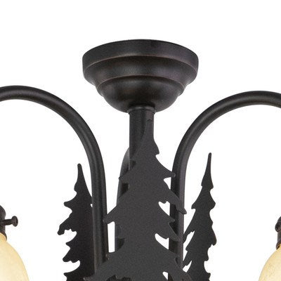 3L LED Tree Fan Kit or Chandelier (Dual Mount) Burnished Bronze