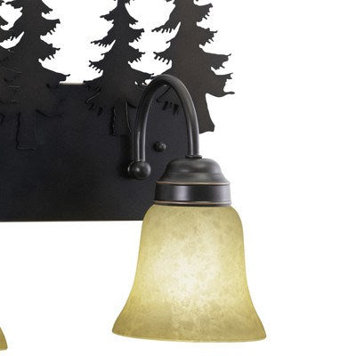 2L Tree Vanity Burnished Bronze